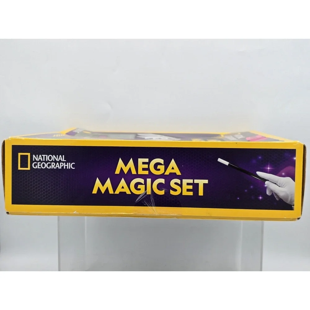 National Geographic Mega Magic Set -More Than 75 Tricks STEM - Damage Box New‎